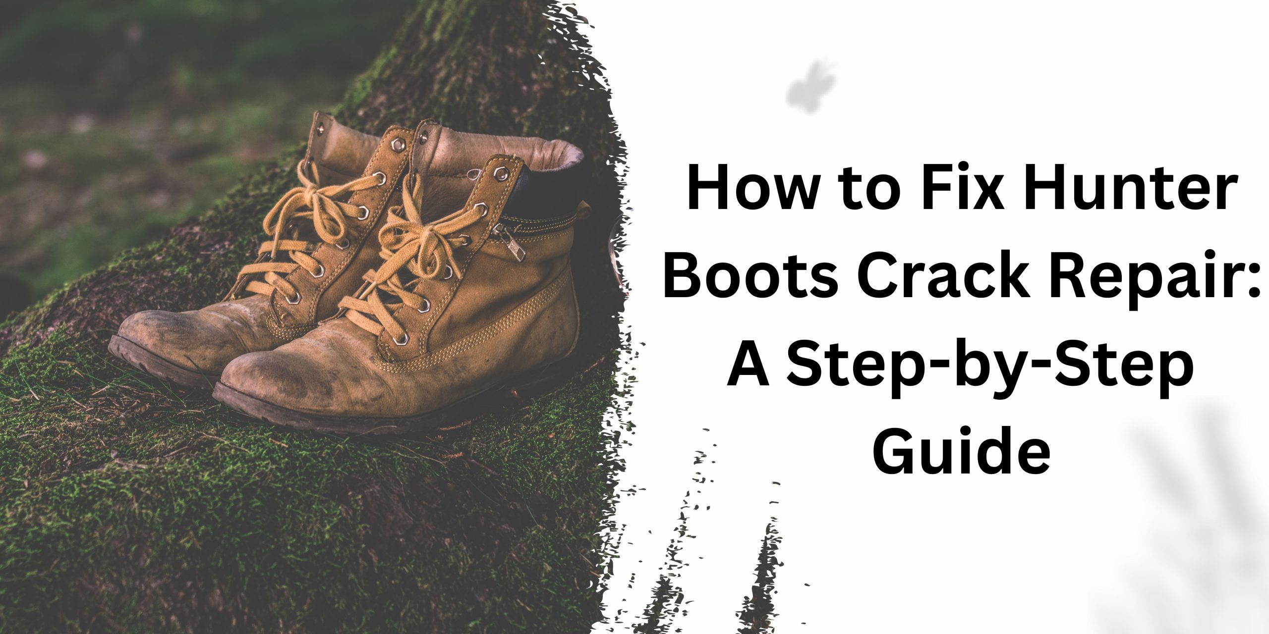 How to Fix Hunter Boots Crack Repair